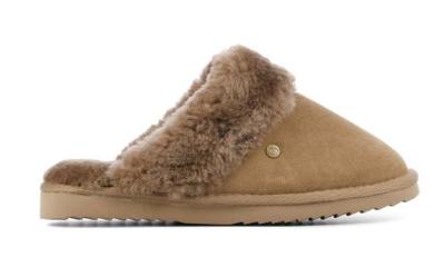 Warmbat Pantoffels Flurry FLS321055 Mud Bruin-36 maat 36