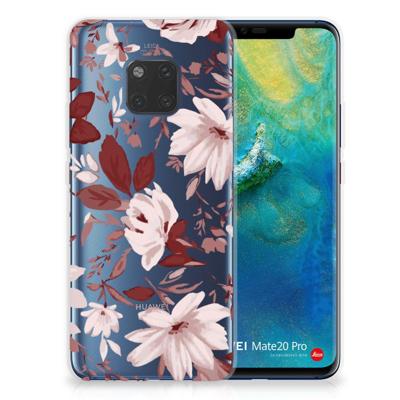 Smartphone hoesje Huawei Mate 20 Pro Watercolor Flowers