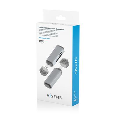 Kaartlezer Aisens ASCR-2C10-GR Grijs - thumbnail