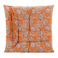 Zitkussen Sacha - roestbruin - 40x40 cm - thumbnail