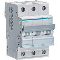 Hager MCN332 MCN332 Zekeringautomaat 3-fasig 32.0000 A 230 V, 400 V - thumbnail