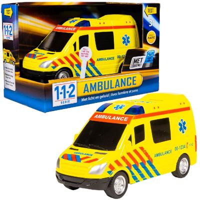 112 Rescue Racers Ambulance met Licht en Geluid