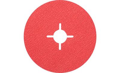 PFERD TOOLS 64182125 Keramische korrel fiberschijf Ø 125 mm Co-Cool 120 voor koel slijpen op roestvrij staal Diameter 125 mm