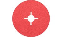 PFERD TOOLS 64182125 Keramische korrel fiberschijf Ø 125 mm Co-Cool 120 voor koel slijpen op roestvrij staal Diameter 125 mm - thumbnail
