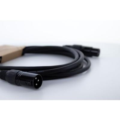 Cordial EM 7,5 FM XLR Verbindingskabel [1x XLR-bus 3-polig - 1x XLR-stekker 3-polig] Zwart