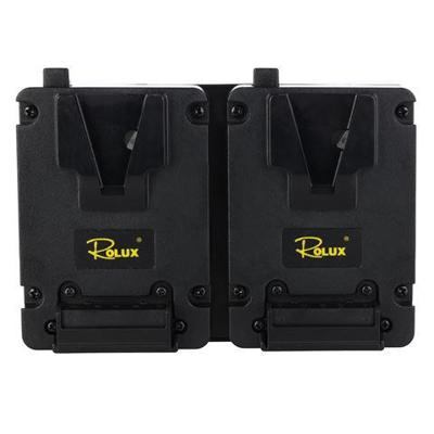 Rolux duo mini v-mount battery plate rl-ac16s