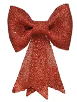 Strik plc hang l5b22h30 cm rood kerstversiering Decoris - Decoris - thumbnail