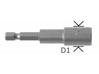 Bosch Accessoires Dopsleutels 65 x 6 mm, M 3.5 1st - 2608550558 - thumbnail