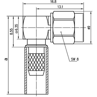 Telegärtner 100027638 100027638 SMA-connector Stekker, haaks 50 Ω 1 stuk(s) Telegärtner 100027638 100027638 SMA-connector Stekker, haaks 50 Ω 1 stuk(s)