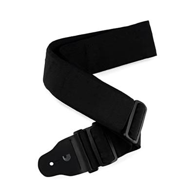 D&apos;Addario 75B000 gitaarband voor basgitaar 3" breed zwart