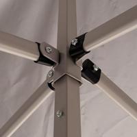 Tentmuur OCC Motorsport OCCCARP32 Zwart Oxford 420D 6 x 2 m - thumbnail