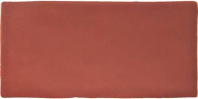 Wandtegel Atlas Garnet Mate 7.5x15 cm Mat Rood J-Stone