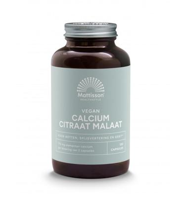 Mattisson HealthStyle Calcium Citraat Malaat Capsules