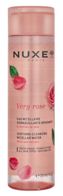 Nuxe Very Rose Soothing Cleansing Micellar Water Make-up verwijderaar en reiniger 200 ml