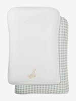 Set van 2 luiermatrashoezen OIE groen, geruit - thumbnail