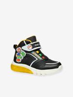 Hoge sneakers met licht J CIBERDRON Boy GEOX® zwart - thumbnail