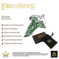 Noble Collection Lord of the Rings: Elven Leaf Brooch Costume Replica decoratie - thumbnail