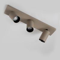 Mila 3 Opbouwspot Champagne met Smart RGB LED - thumbnail