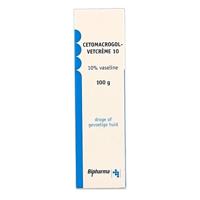 Bipharma Cetomacrogol vetcreme 10 100 Gram - thumbnail
