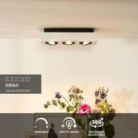 Lucide XIRAX - Plafondspot - LED Dim to warm - GU10 - 3x5W 2200K/3000K - Wit - thumbnail