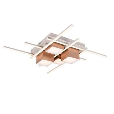 Trio Design plafondlampRoger koffiebruin - 647810465