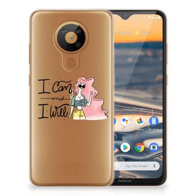 Nokia 5.3 Telefoonhoesje met Naam i Can Nokia 5.3 Telefoonhoesje met Naam i Can