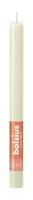 Bolsius huishoudkaars rustiek 27 cm soft pearl - thumbnail