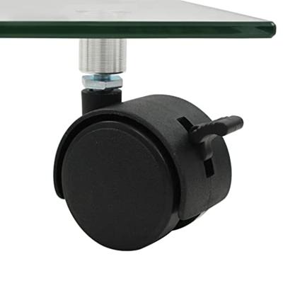 VidaXL Plantenrollers vierkant 35x35 cm gehard glas 2 st VidaXL Plantenrollers vierkant 35x35 cm gehard glas 2 st