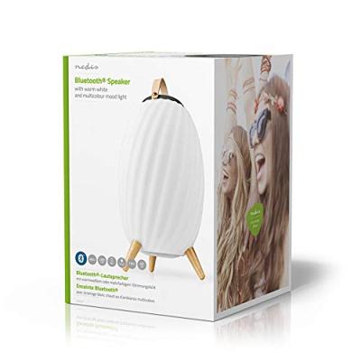 SPBT35805WT - Luidspreker - voor draagbaar gebruik - draadloos - Bluetooth - 20 Watt - grijs, wit SPBT35805WT - Luidspreker - voor draagbaar gebruik - draadloos - Bluetooth - 20 Watt - grijs, wit