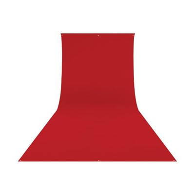 Westcott Rimpelbestendig 9 'x 20' (2,75 x 6,1 m) Achtergrond voor fotoshoots, groepsportretten en fotocabines - draagbaar en reisvriendelijk (scharlaken rood)