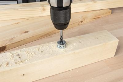 Wolfcraft Deuvelboor | Met centerpunt + D-stop | Ø6mm | 1 stuk - 2731000 Wolfcraft Deuvelboor | Met centerpunt + D-stop | Ø6mm | 1 stuk - 2731000