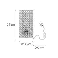 QAZQA Landelijke tafellamp rotan - Kata - thumbnail