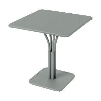Fermob Luxembourg tuintafel kolom 71x71 cm Lapilli Grey