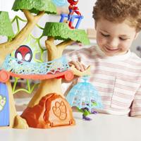 Spidey Dino-Webs Forest Base Speelset, Superheldenfiguren en Accessoires, Leeftijd 3 en Ouder, Spidey en Vrienden - thumbnail