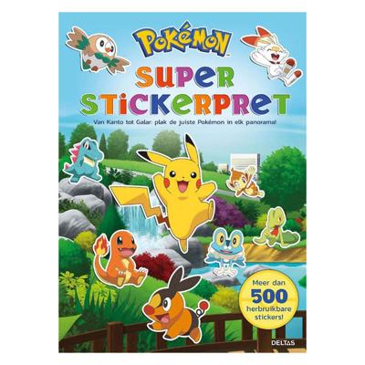 Pokémon Super Stickerpret stickerboek
