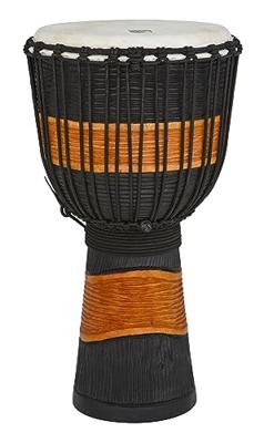 Toca TSSDJ-LB Large Street Series Djembe Black Stain 12 inch