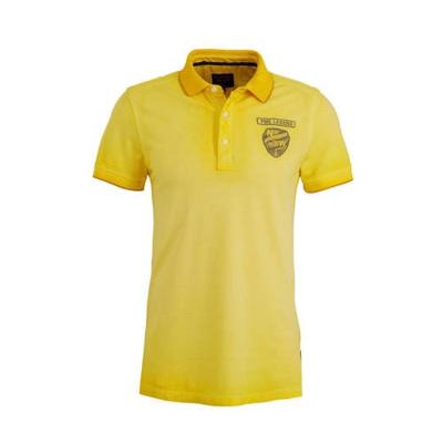 Short sleeve polo light pique cold lemon
