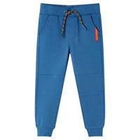 VidaXL Kinderjoggingbroek 128 blauw - thumbnail