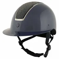 BR Omega glamour glossy cap blauw maat:52-54 - thumbnail