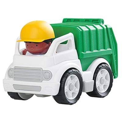 Playgo werkvoertuigen met figuren speelset - 6dlg.