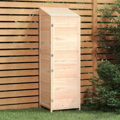 VidaXL Tuinschuur 55x52x174,5 cm massief vurenhout VidaXL Tuinschuur 55x52x174,5 cm massief vurenhout