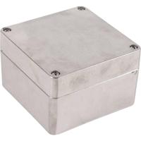 Hammond Electronics 1590Z090 Handbehuizing 140 x 140 x 90 Zinkspuitgietwerk Natuur 1 stuk(s) - thumbnail