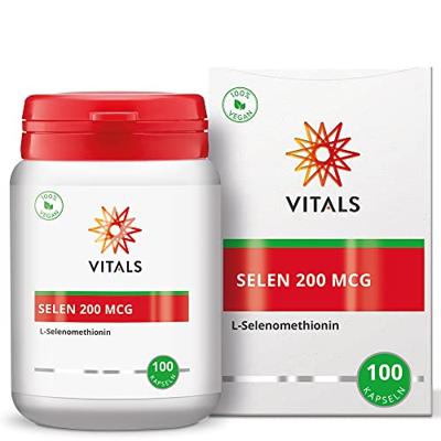 Vitals Selenium 200 mcg 100 Capsules Vitals Selenium 200 mcg 100 Capsules