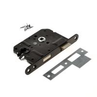 Dulimex Woningbouw cilinder dag- en nachtslot zwart 55 mm - thumbnail