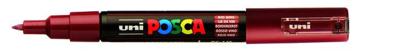 Paintmarker uni posca pc1mc ef wijnrood