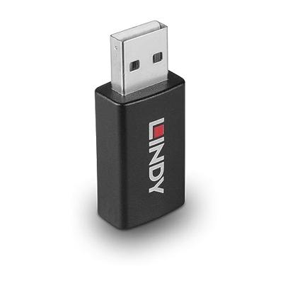 Lindy USB 2.0 Type A naar A Data Blocker met Batterij Opladen 1.2