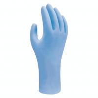 Showa nitrile wegwerphandschoenen (100x) - 7500PF - BLUE - maat S - thumbnail