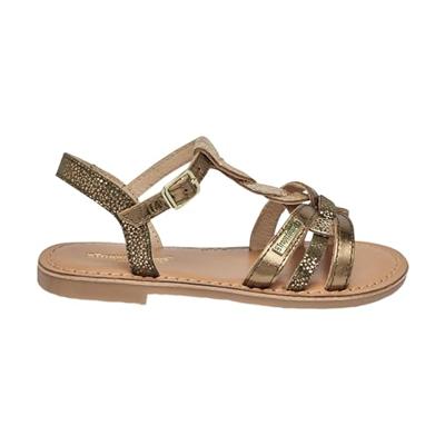 Leren kindersandalen Badami LES TROPEZIENNES® PAR M. BELARBI brons Leren kindersandalen Badami LES TROPEZIENNES® PAR M. BELARBI brons