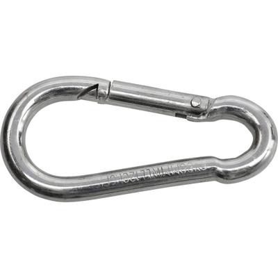 SWG 680 154 850 75 Brandweerkarabijnhaak staal galvanisch verzinkt (l x b) 50 mm x 5 mm