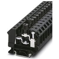 Phoenix Contact 3073953 Zekeringsdoorvoerklem 12 mm Schroeven Zwart 50 stuk(s) - thumbnail